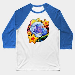 Star Kitty Baseball T-Shirt